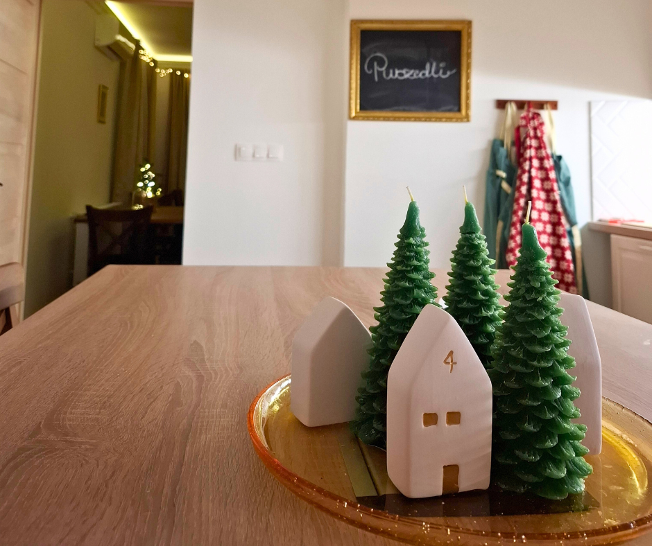 karácsonyi hangulat a puszedli rendezvényteremben